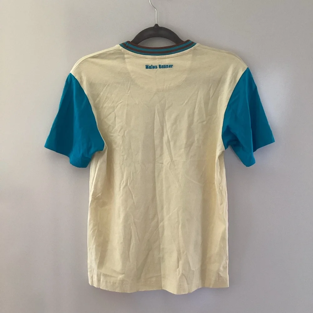 Wales Bonner Organic Cotton Graphic Tshirt Spirit Sound - Picture 2 of 9